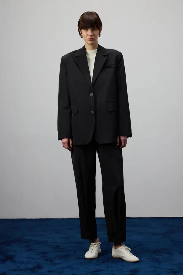 PARACHUTE FABRIC BLAZER JACKET