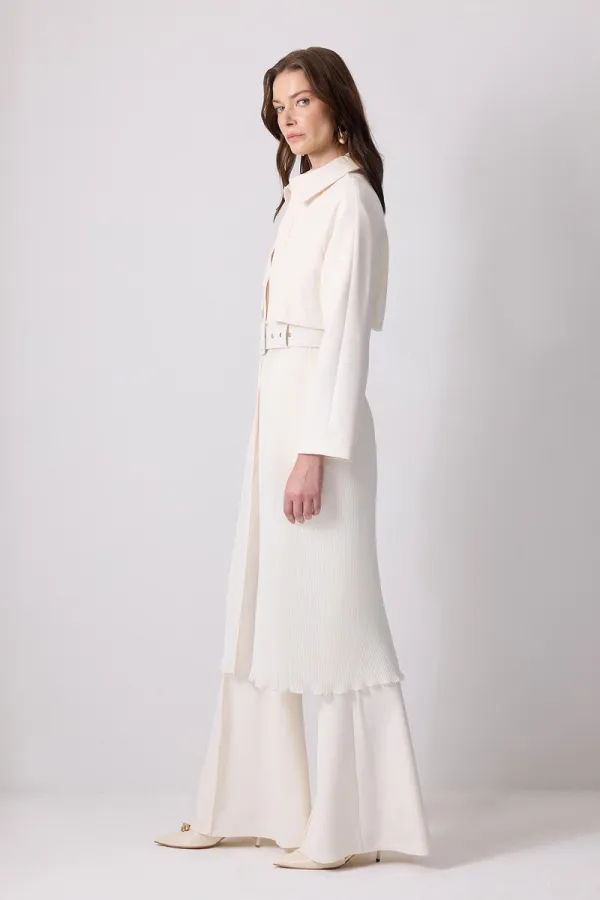 PİLİSELİ KREP CEKET