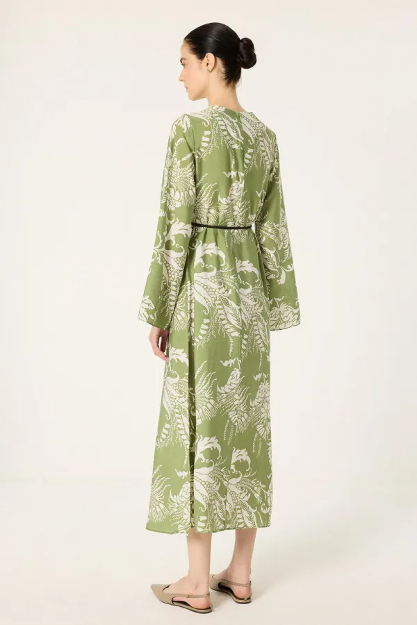FLORAL PATTERN DRESS FLORAL PATTERN DRESS