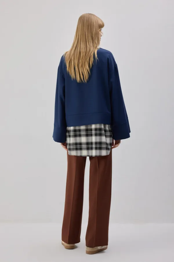 OVERSIZE BASIC BLOUSE