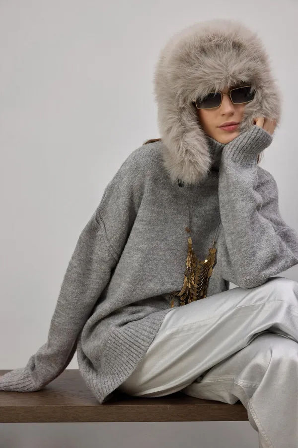 BOĞAZLI TRİKO KAZAK