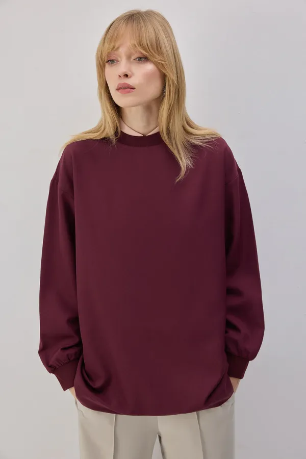 Tunique basique surdimensionnée