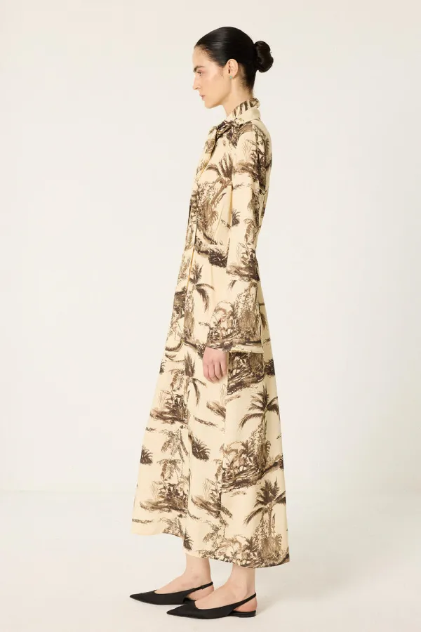 PATTERNED DRESS PATTERNED DRESS