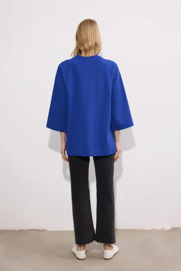 KNITTED TUNIC WITH POCKETS