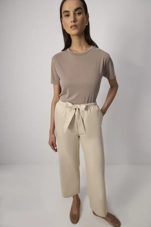 ELASTİK BEL BOL PAÇA PANTOLON