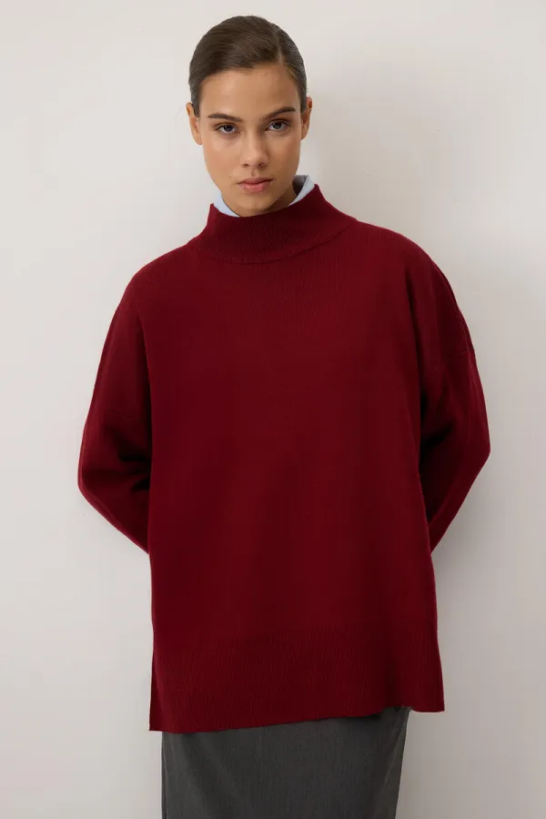 PULL BASE À COL MONTANT