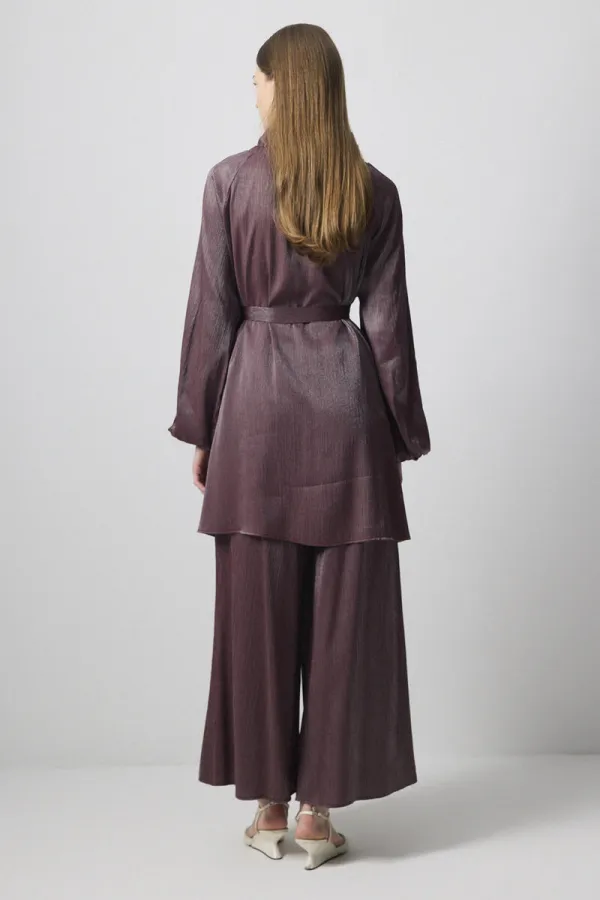 GLITTER TUNIC AND TROUSER SET