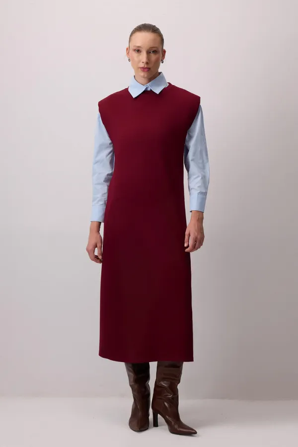 BICYCLE COLLAR PADDED DRESS