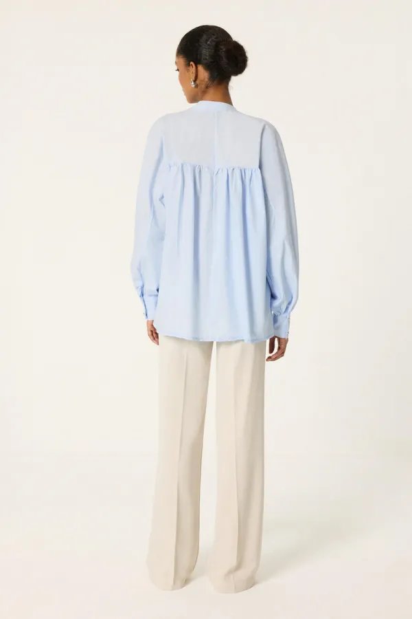 RELAX SHIRT WITH PIPING
