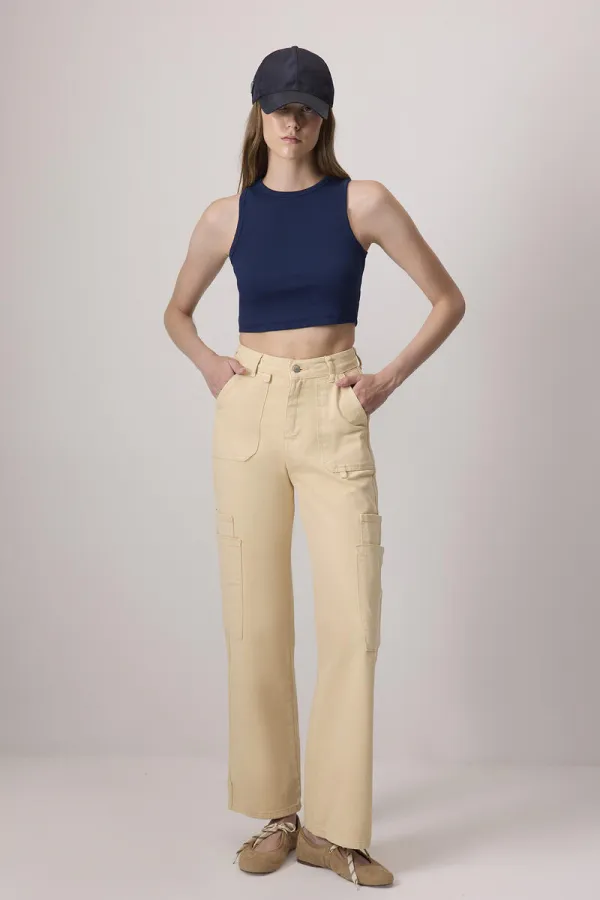 %100 PAMUK FİTİLLİ BASIC ÖRME ATLET