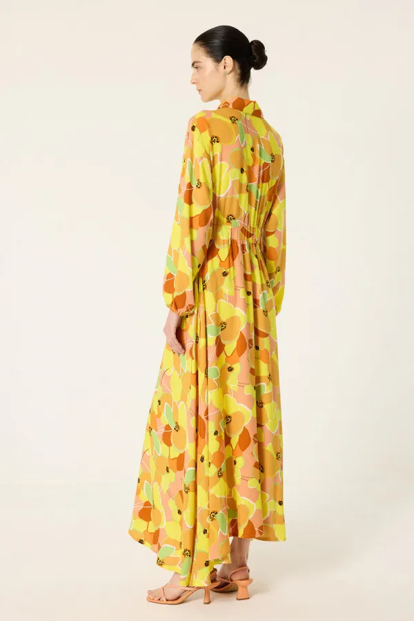 RELAX FIT PATTERNED DRESS RELAX FIT PATTERNED DRESS