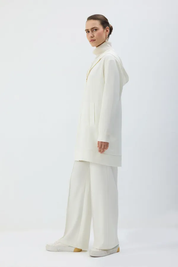 FERMUARLI KAPÜŞONLU CEKET