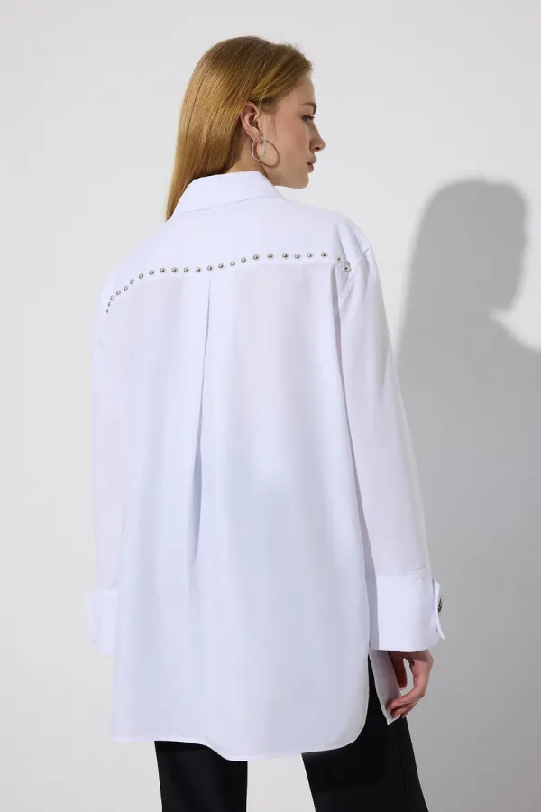 CHEMISE EN POPLINE TROKLU