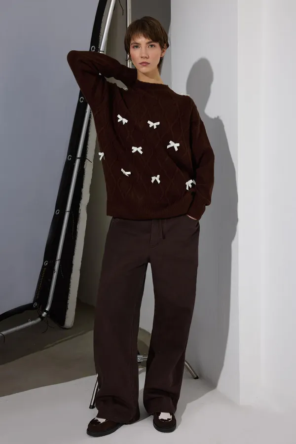 KURDELELİ TRİKO KAZAK