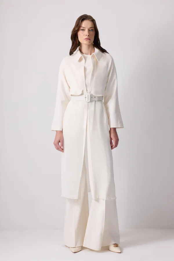 PİLİSELİ KREP CEKET