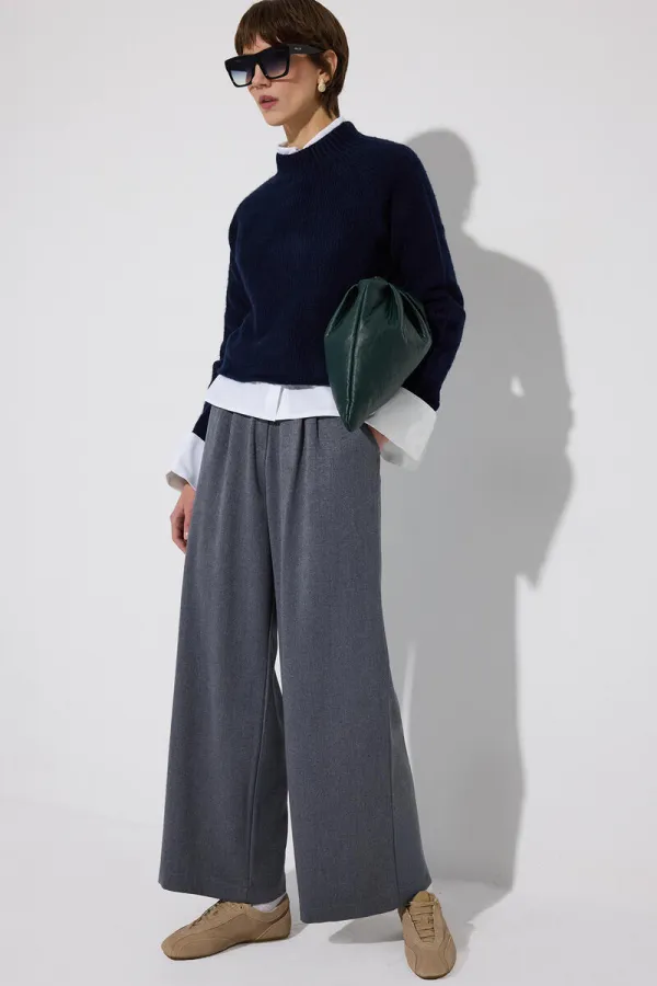 PLEATED POCKET PANTS