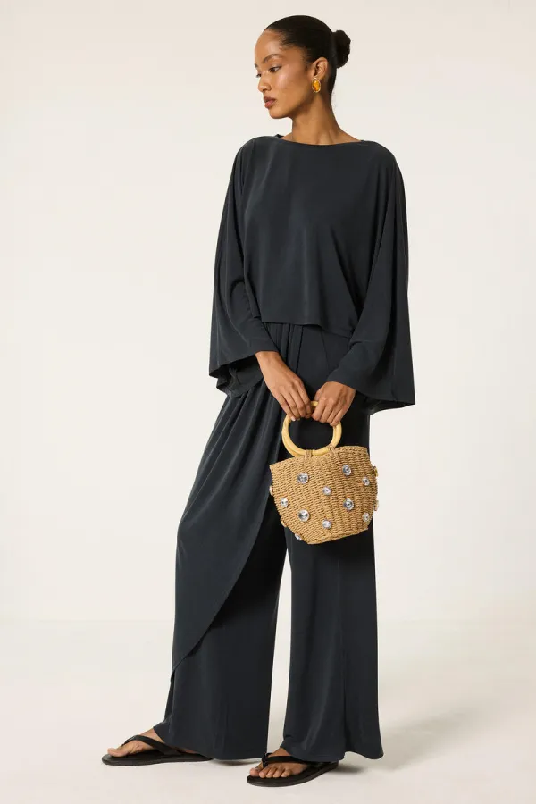 ÖRME ŞALVAR PANTOLON TAKIM