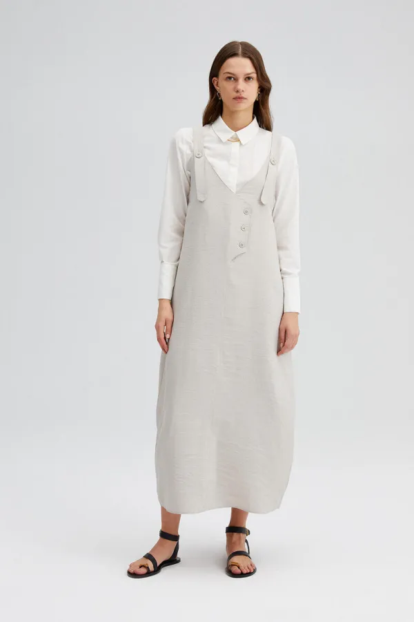 DÜĞME DETAYLI JİLE