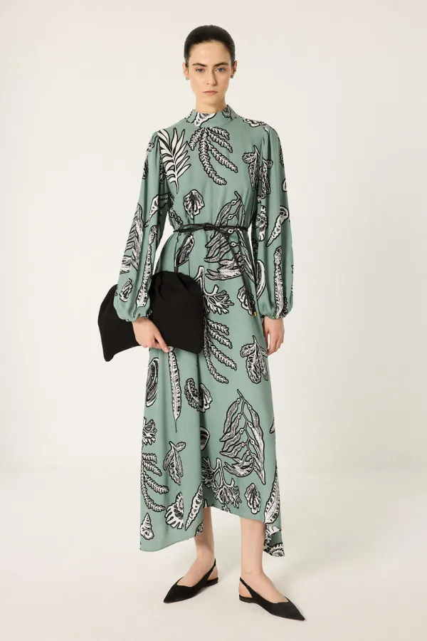 FLOWY VISCOSE DRESS FLOWY VISCOSE DRESS