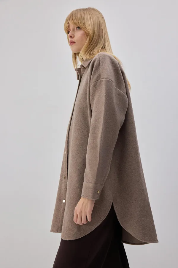 THICK CASHMERE SHIRT