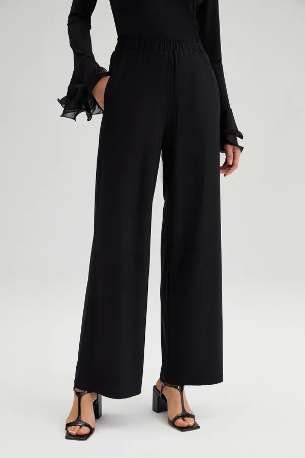 RELAX PANTS WITH ELASTIC WAISTBAND