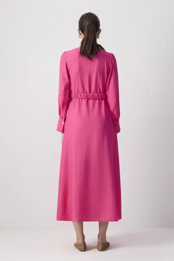 ROBE EN VISCOSE CEINTURE