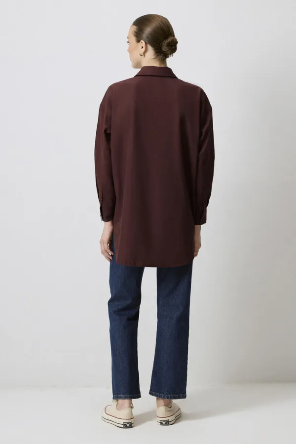 OVERSIZE FIT POPLIN SHIRT OVERSIZE FIT POPLIN SHIRT