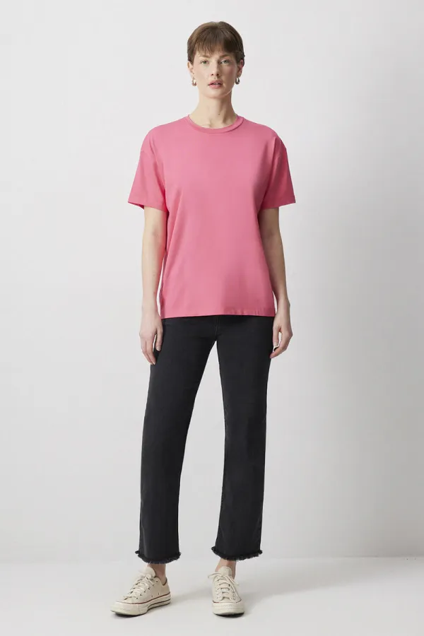 T-SHIRT À MANCHES COURTES 100% COTON