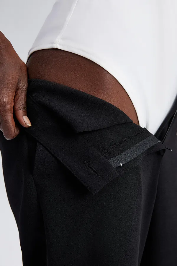 DRAPED SNAP-BUTTON BODYSUIT