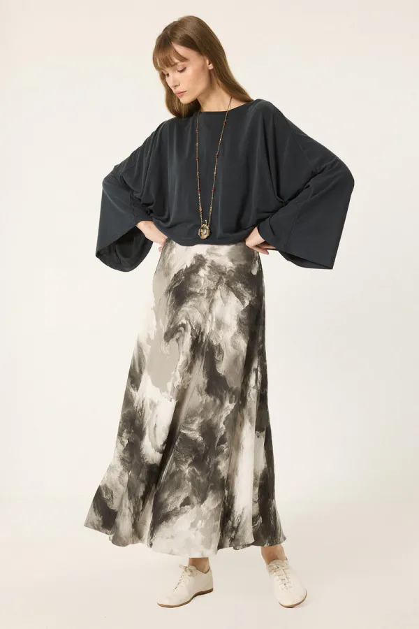 ABSTRACT DESENLİ ETEK ABSTRACT DESENLİ ETEK