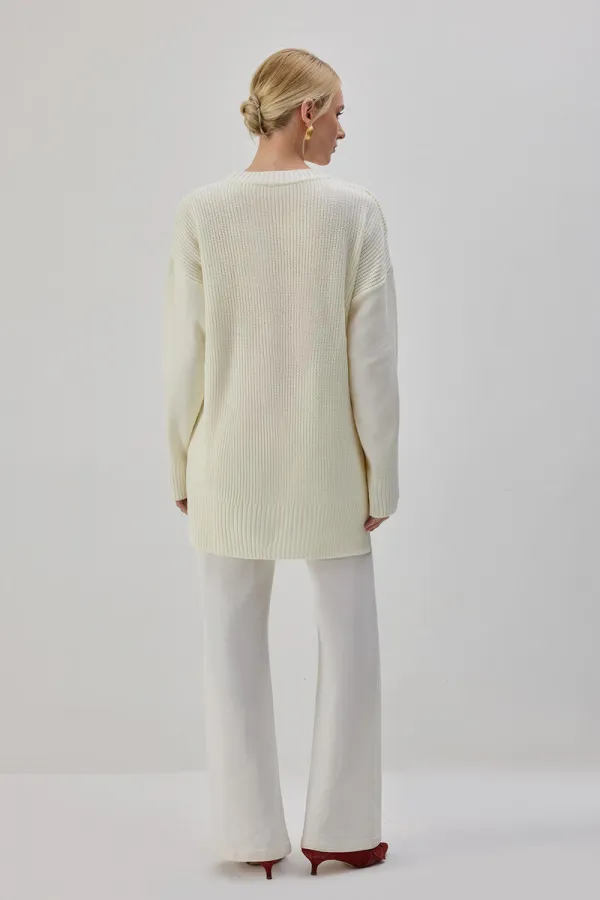 YANDAN BAĞLAMALI TRİKO TUNİK