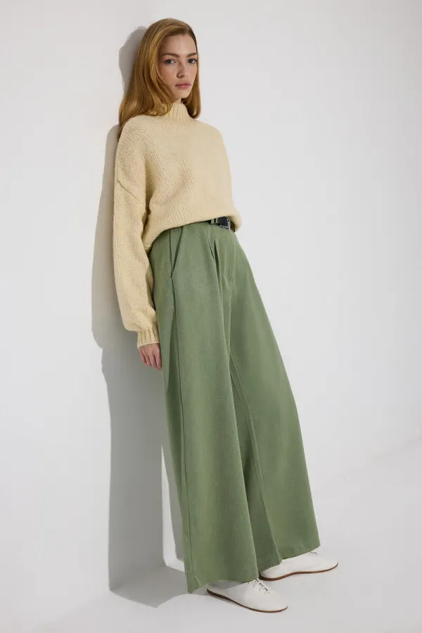 PİLELİ CEPLİ PANTOLON