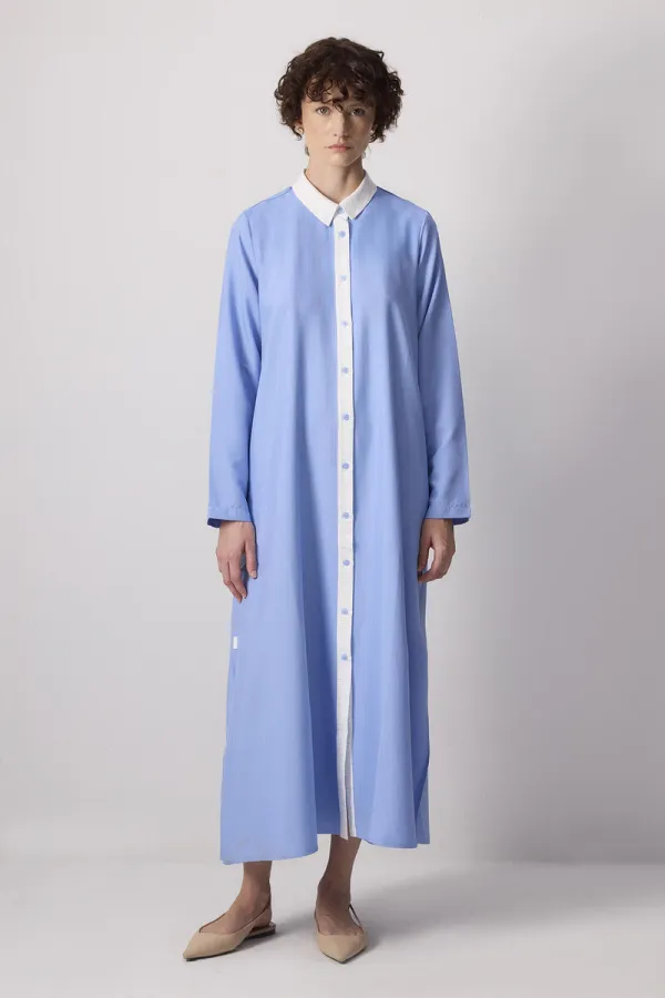 ROBE CHEMISE À RAYURES