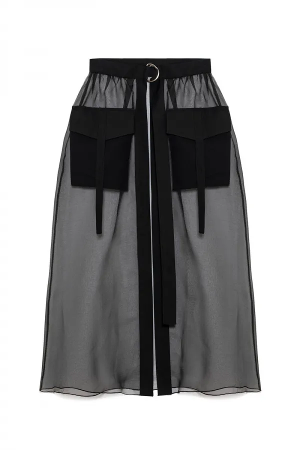 CEP DETAYLI ORGANZE TAKMA ETEK