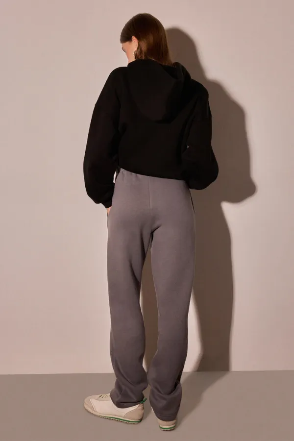 KNITTED PANTS WITH ELASTIC WAISTBAND