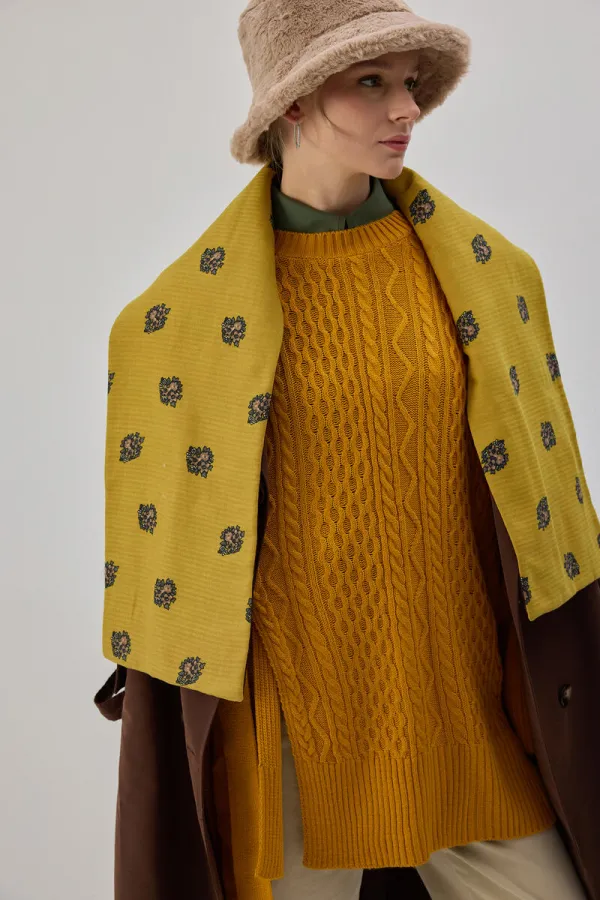 SIDE-TIE KNITTED TUNIC