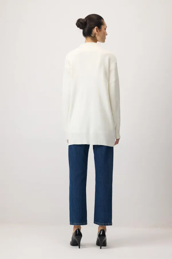 KNITTED TUNIC WITH ACCESSORIES