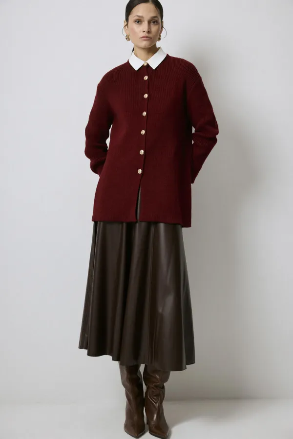 GOLD DÜĞMELİ UZUN HIRKA