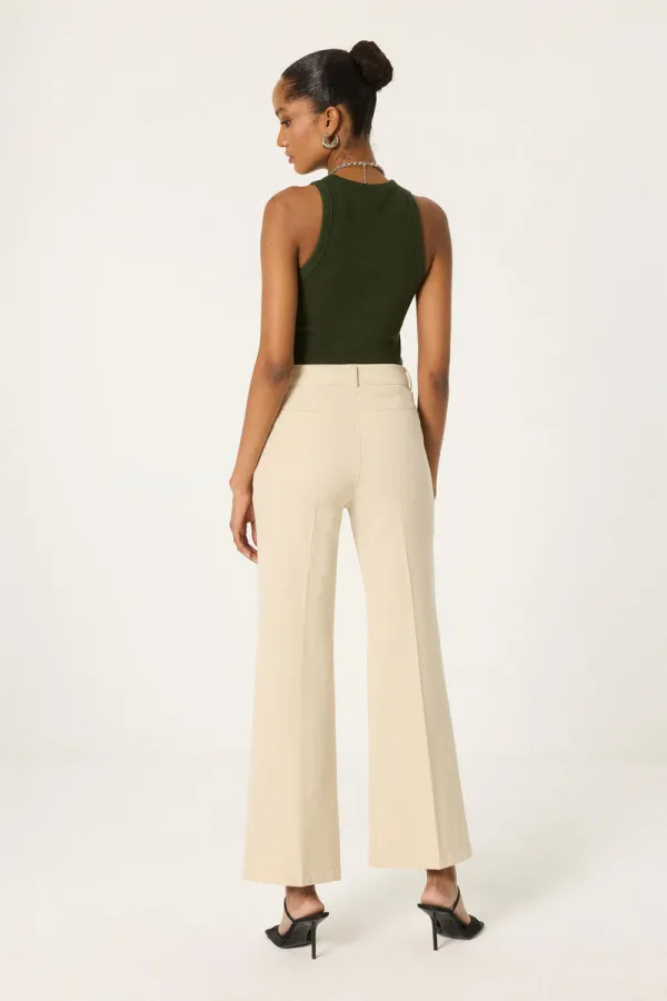 PANTALON DÉCONTRACTÉ TAILLE HAUTE