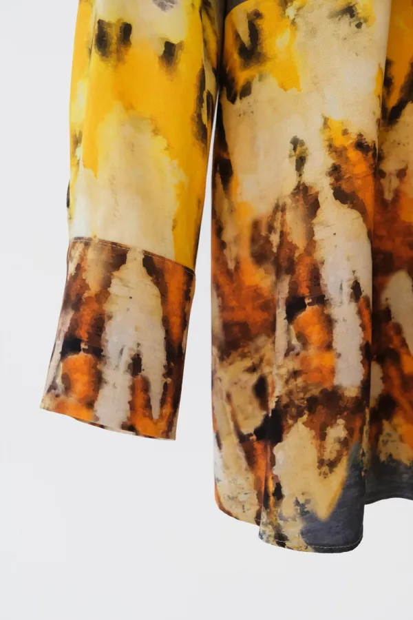 PATTERNED VISCOSE TUNIC