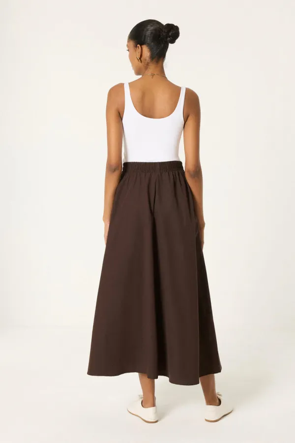 BELİ LASTİKLİ ETEK