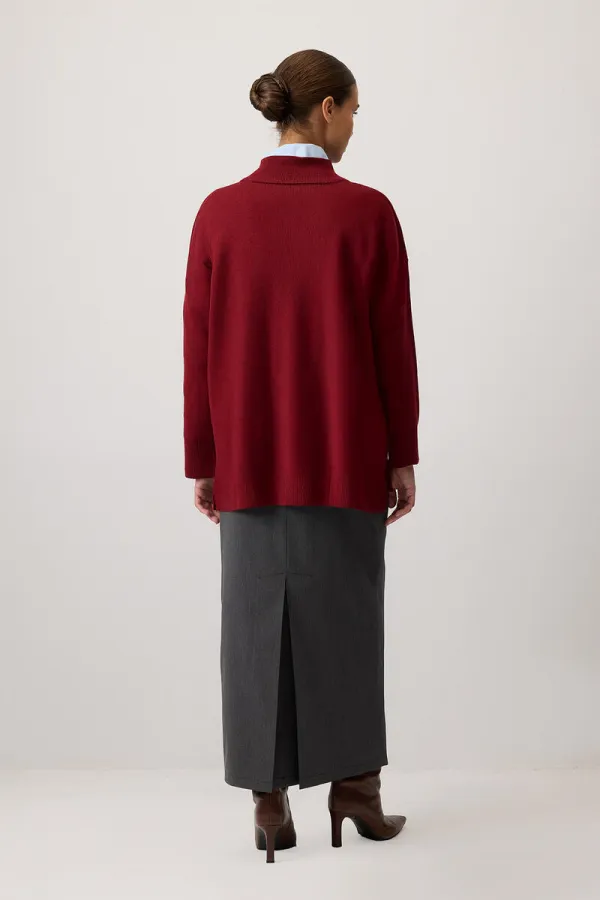 PULL BASE À COL MONTANT