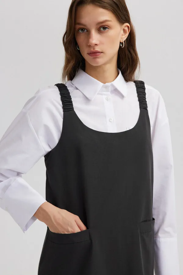 GILET À BRETELLES ÉPAISSES