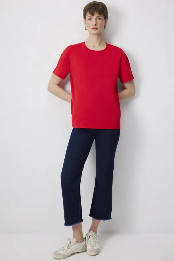 T-SHIRT À MANCHES COURTES 100% COTON