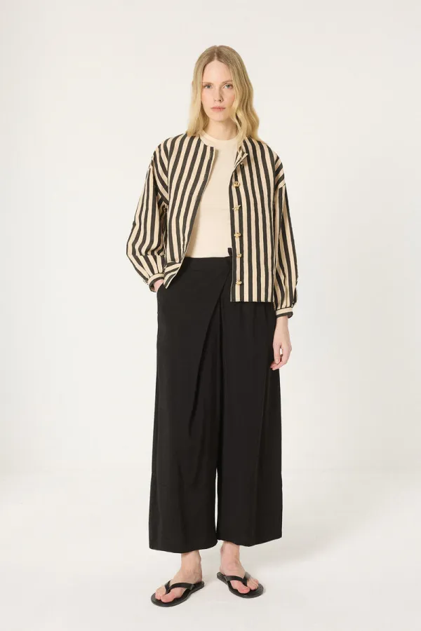 KUŞAK DETAYLI PANTOLON