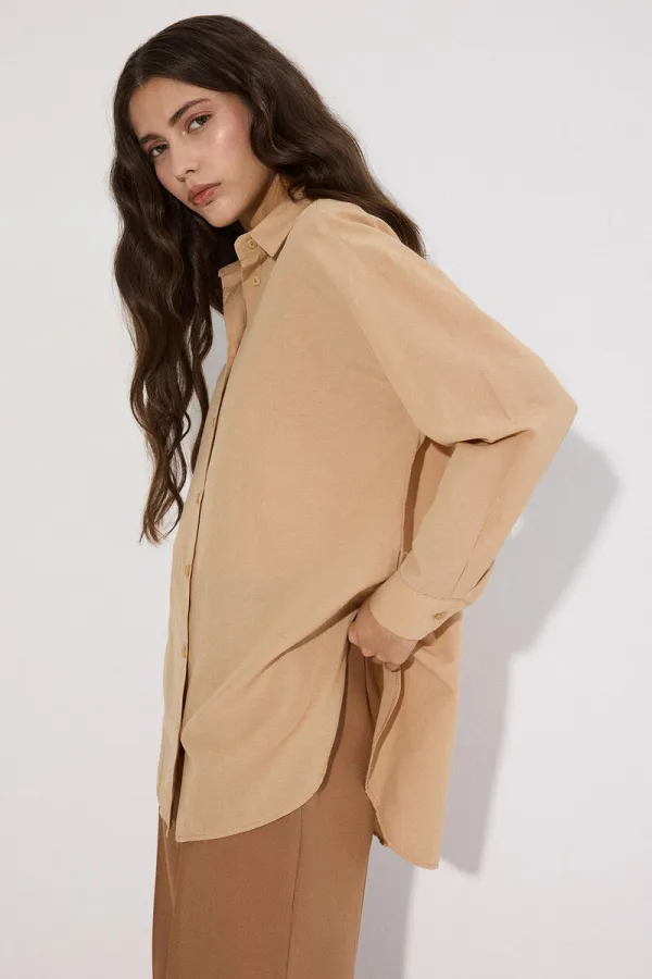 CHEMISE BASIQUE SURDIMENSIONNÉE