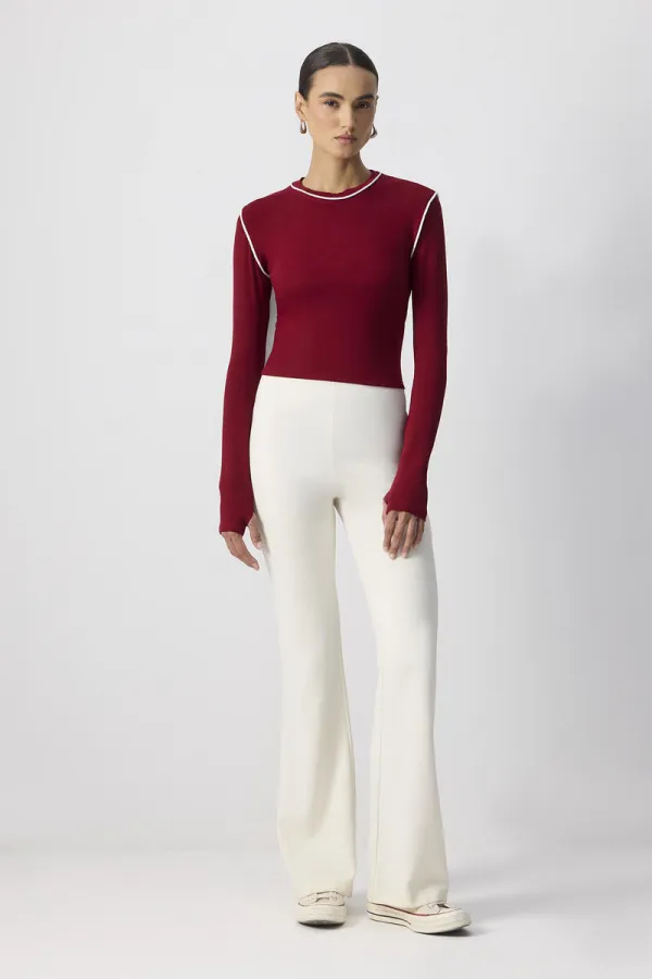 CONTRAST PIPED BODY CONTRAST PIPED BODY