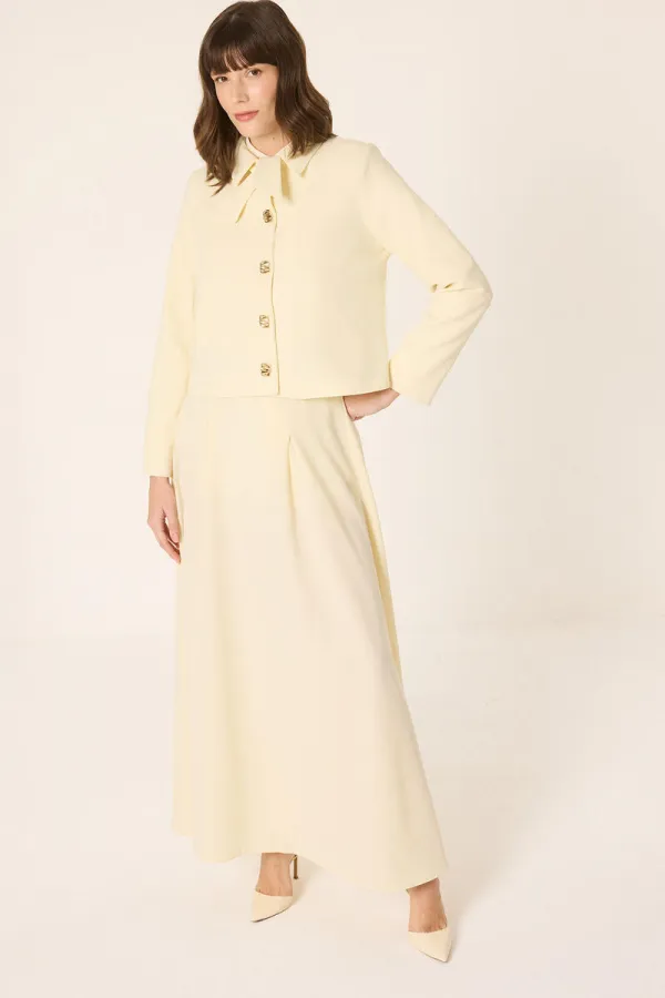 ENSEMBLE 2 PIÈCES AVEC DÉTAIL DE NŒUD