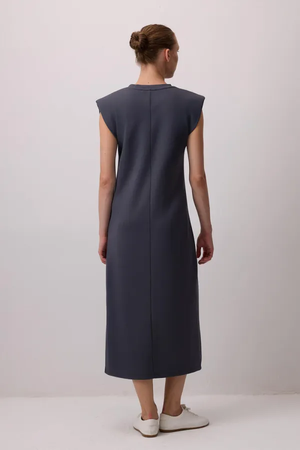 BICYCLE COLLAR PADDED DRESS