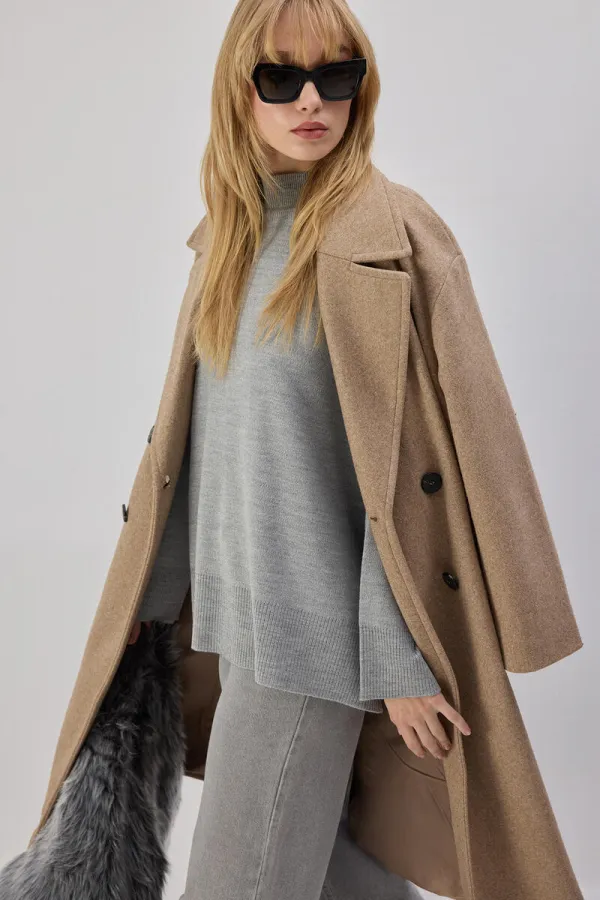 DİK YAKA BASIC TRİKO KAZAK